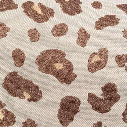 AICO by Michael Amini - Explorer Juno 22in Square Throw Pillow - Mushroom - BCS-DP22-JUNO-MSH veiw 5