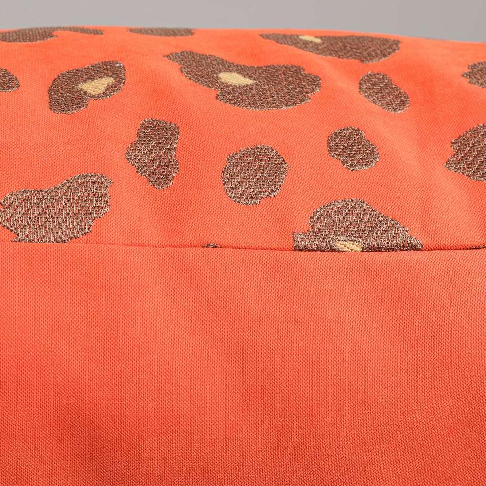 AICO by Michael Amini - Explorer Spot 22in Square Throw Pillow - Fire - BCS-DP22-SPOT-FIRE veiw 3
