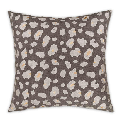 AICO by Michael Amini - Explorer Majestic 22in Square Throw Pillow - Iron - BCS-DP22-MJSTC-IRN veiw 1