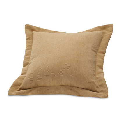 AICO by Michael Amini - Explorer Union 25in Square Throw Pillow - Camel - BCS-DP25-UNION-CML veiw 2