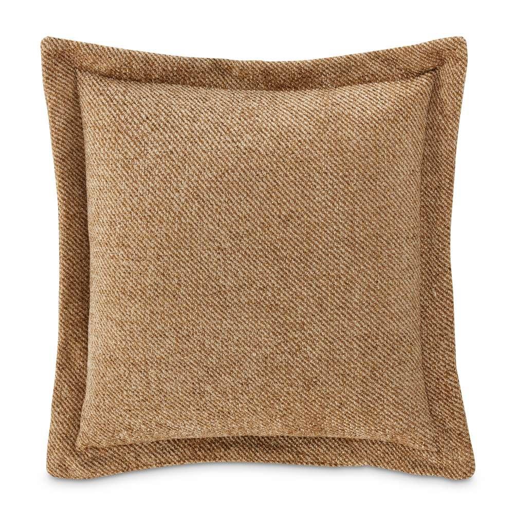AICO by Michael Amini - Explorer Palmer 25in Square Throw Pillow - Topaz - BCS-DP25-PALMR-TPZ veiw 1
