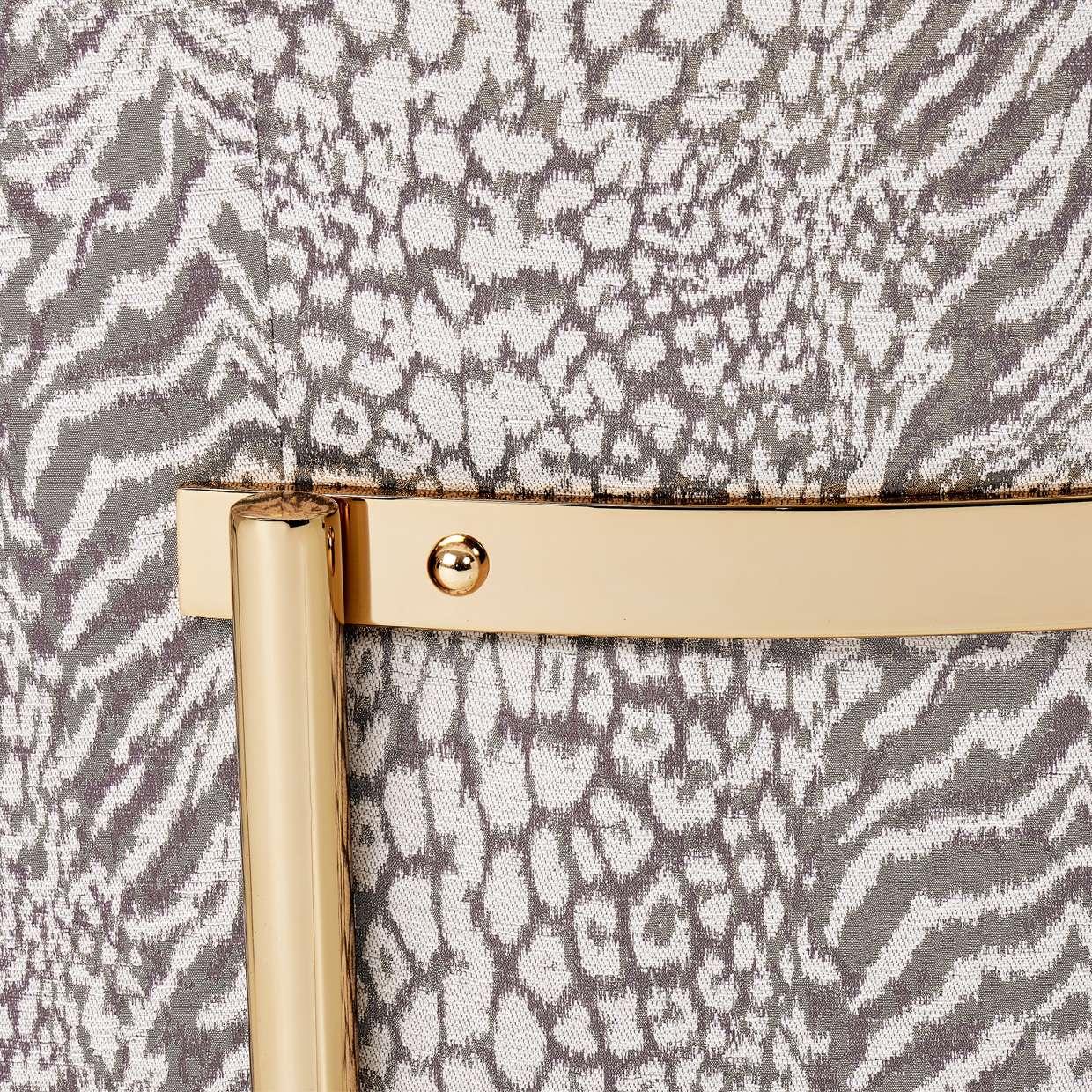 AICO by Michael Amini - Lisbon Accent Chair - Opal/Gold - LFR-LSBN835-OPL-806 veiw 5