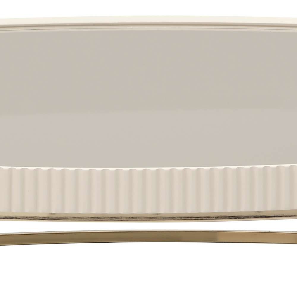 AICO by Michael Amini - Lisbon Cocktail Table - Silken Matte Cream - LFR-LSBN201-140 veiw 6