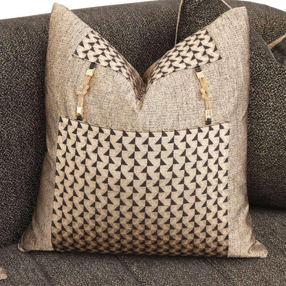 AICO by Michael Amini - Lisbon Loveseat - Onyx/Gold - LFR-LSBN825-ONX-806 veiw 6