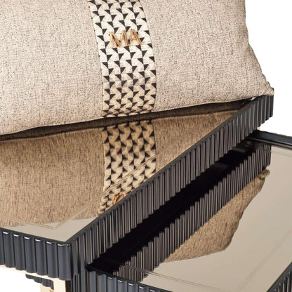 AICO by Michael Amini - Lisbon Nesting Tables, Set of 3 - Silken Matte Black - LFR-LSBN224-826 veiw 4