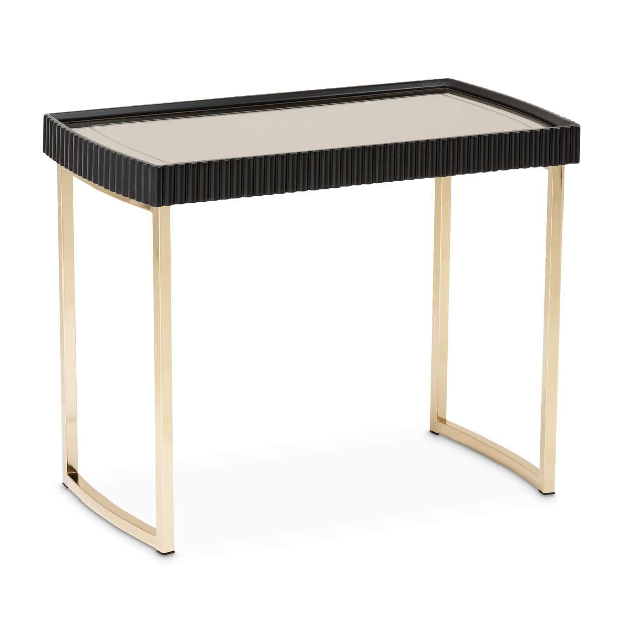 AICO by Michael Amini - Lisbon Nesting Tables, Set of 3 - Silken Matte Black - LFR-LSBN224-826 veiw 5