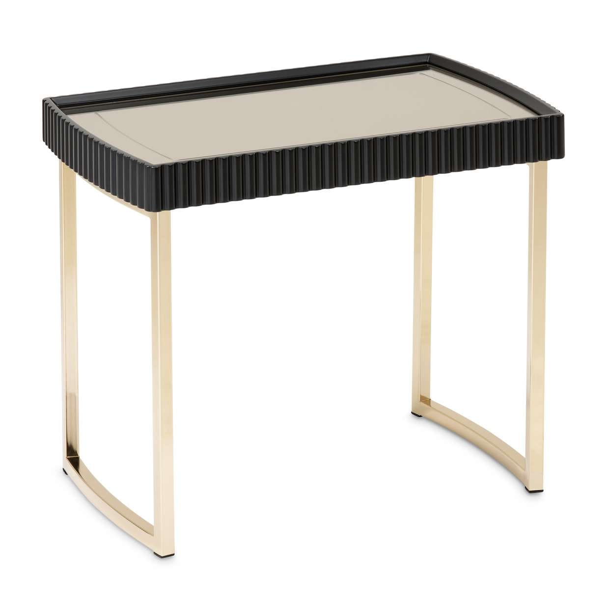 AICO by Michael Amini - Lisbon Nesting Tables, Set of 3 - Silken Matte Black - LFR-LSBN224-826 veiw 6