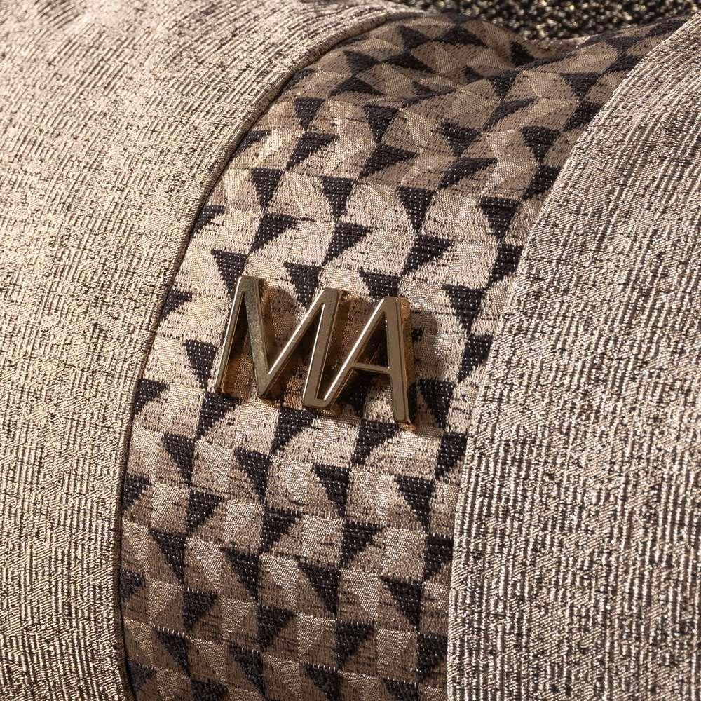 AICO by Michael Amini - Lisbon Sofa - Onyx/Gold - LFR-LSBN815-ONX-806 veiw 4