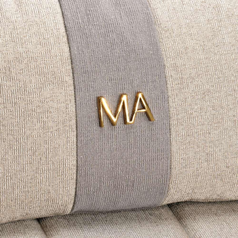 AICO by Michael Amini - Lisbon Sofa - Opal/Gold - LFR-LSBN815-OPL-806 veiw 7