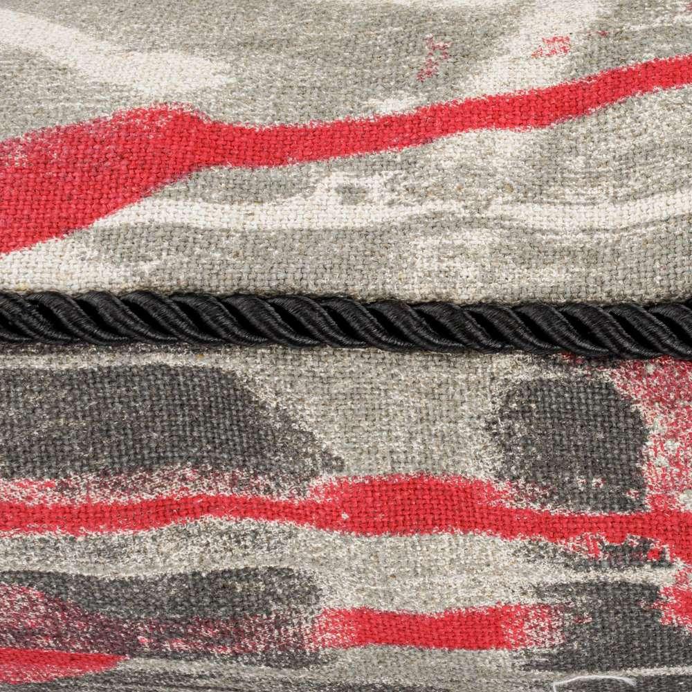 AICO by Michael Amini - Uptown Downtown Bronx 19in Square Throw Pillow - Firefly - BCS-DP19-BRONX-FFY veiw 4