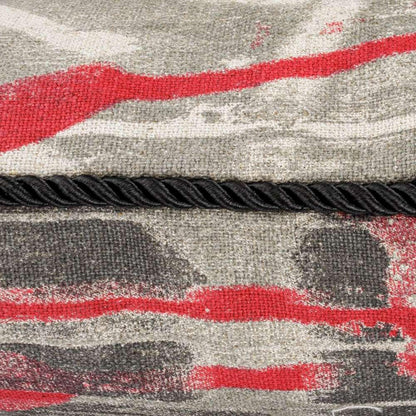 AICO by Michael Amini - Uptown Downtown Bronx 19in Square Throw Pillow - Firefly - BCS-DP19-BRONX-FFY veiw 4