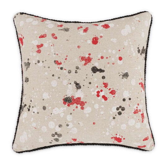 AICO by Michael Amini - Uptown Downtown Daze 19in Square Throw Pillow - Firefly - BCS-DP19-DAZE-FFY veiw 1