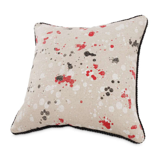 AICO by Michael Amini - Uptown Downtown Daze 19in Square Throw Pillow - Firefly - BCS-DP19-DAZE-FFY veiw 2