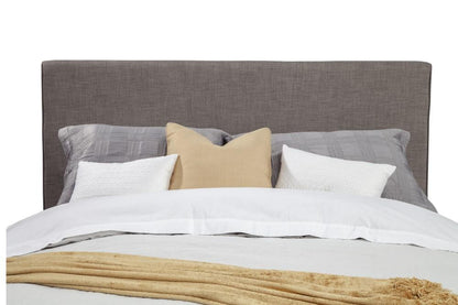 Alpine Furniture - Britney California King Upholstered Platform Bed, Dark Grey - 1296CK veiw 4