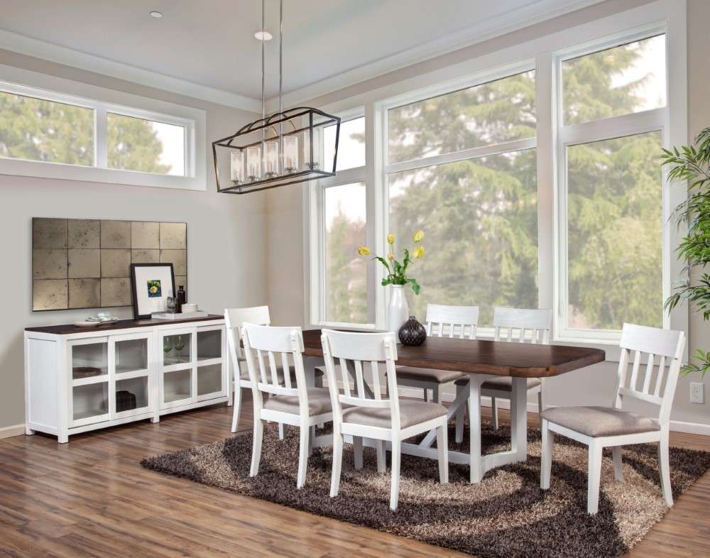 Alpine Furniture - Donham (Set of 2) Side Chairs, White - 3737WHT-02 veiw 4