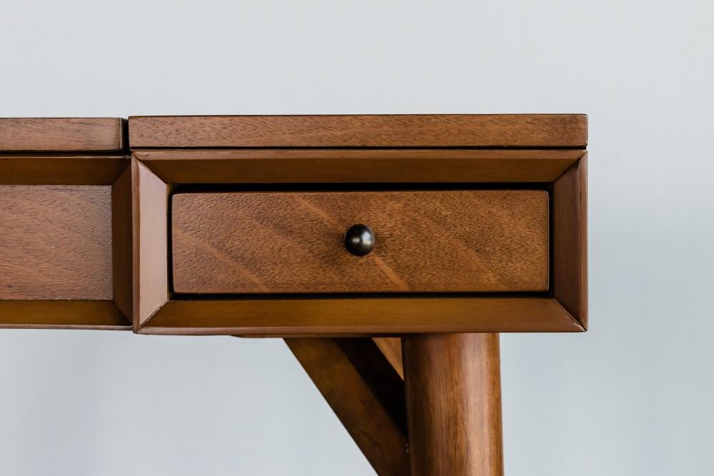 Alpine Furniture - Flynn Bedroom Vanity, Acorn - 966-19 view 4