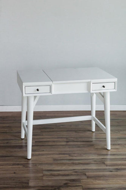Alpine Furniture - Flynn Bedroom Vanity, White - 966-W-19 veiw 1