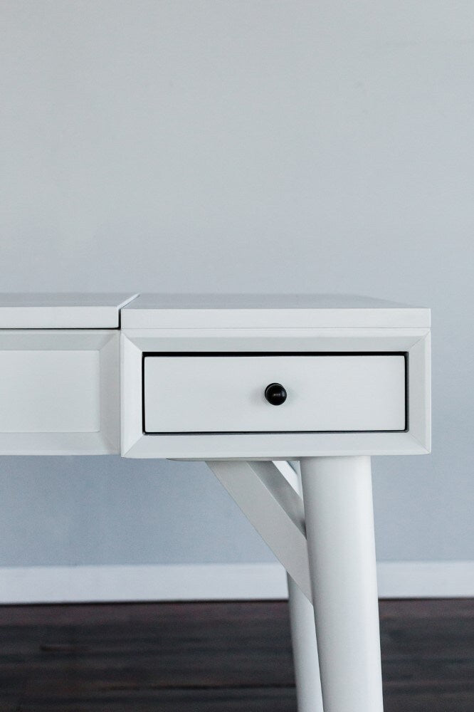 Alpine Furniture - Flynn Bedroom Vanity, White - 966-W-19 veiw 4