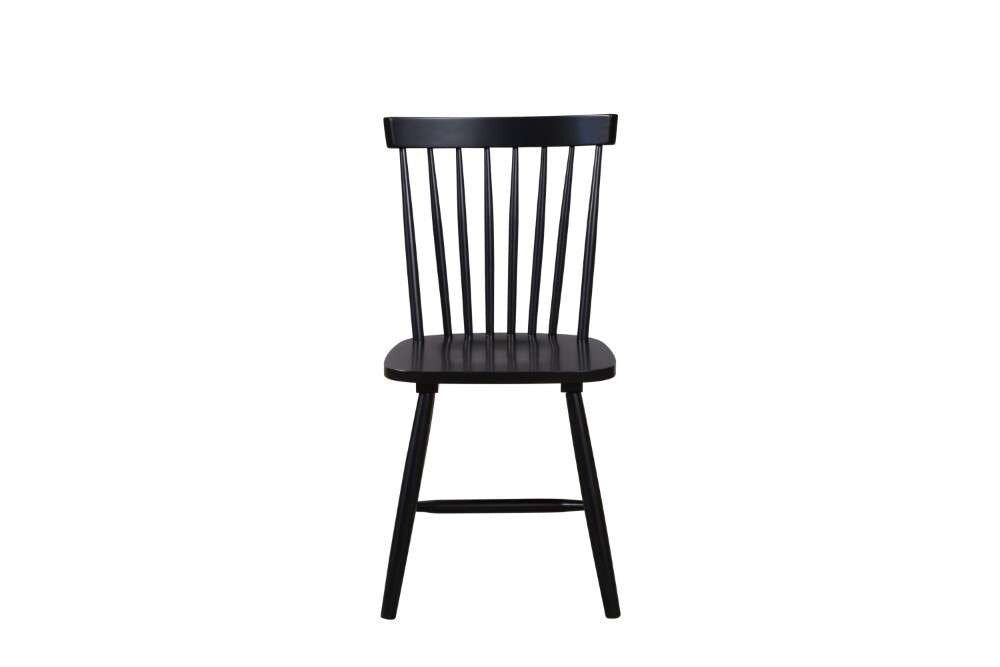 Alpine Furniture - Lyra (Set of 2) Side Chairs, Black - 3434BLK-02 veiw 2