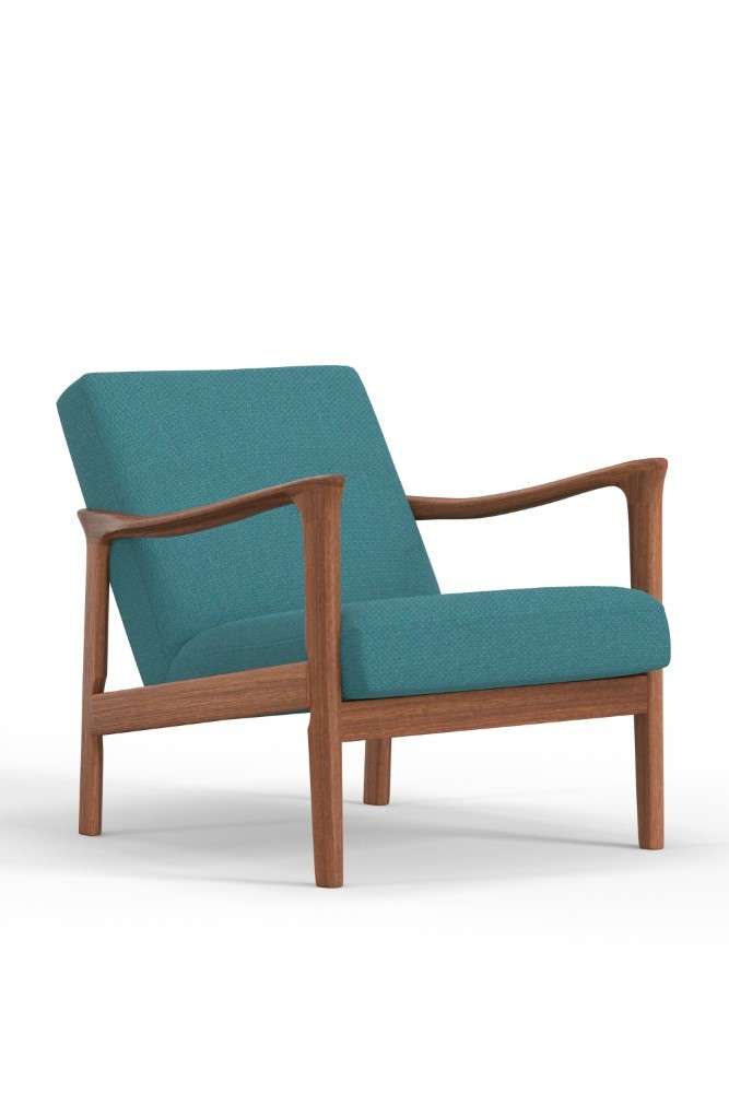 Alpine Furniture - Zephyr Lounge Chair, Turquoise - RT641A-TUR veiw 2