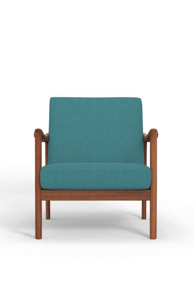Alpine Furniture - Zephyr Lounge Chair, Turquoise - RT641A-TUR veiw 3