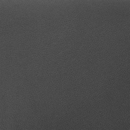 Armen Living - Aura Gray Faux Leather and Brushed Stainless Steel Swivel 30in Bar Stool - LCAUBABSGR30 veiw 9