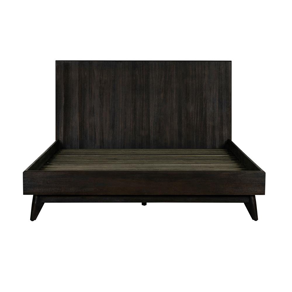 Armen Living - Baly Acacia Mid-Century Platform King Bed - LCLFBDKG veiw 3