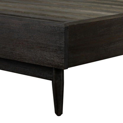 Armen Living - Baly Acacia Mid-Century Platform King Bed - LCLFBDKG veiw 6