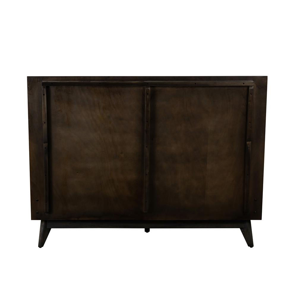 Armen Living - Baly Acacia Mid-Century Platform King Bed - LCLFBDKG veiw 10
