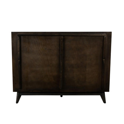 Armen Living - Baly Acacia Mid-Century Platform King Bed - LCLFBDKG veiw 10
