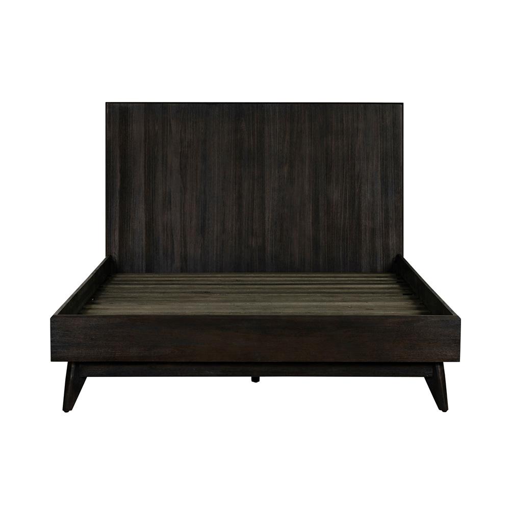 Armen Living - Baly Acacia Mid-Century Platform Queen Bed - LCLFBDQN veiw 3