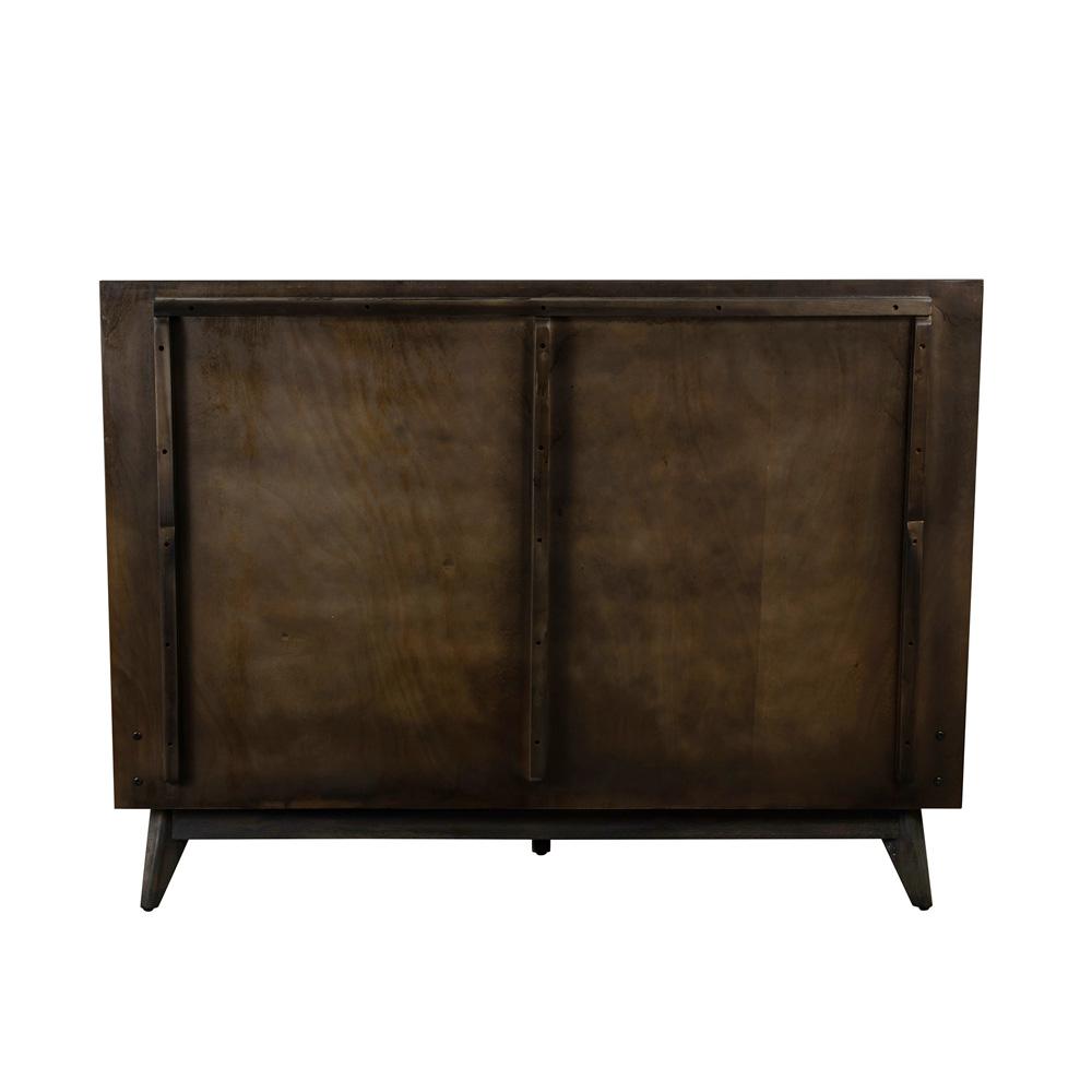 Armen Living - Baly Acacia Mid-Century Platform Queen Bed - LCLFBDQN veiw 10