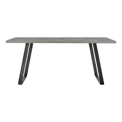 Armen Living - Coronado 5 Piece Pewter Rectangular Dining Set - SETCDDI5PCPW veiw 5