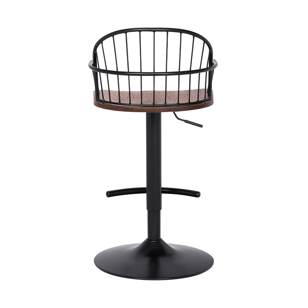 Armen Living Edward Adjustable Barstool - Thumbnail 3