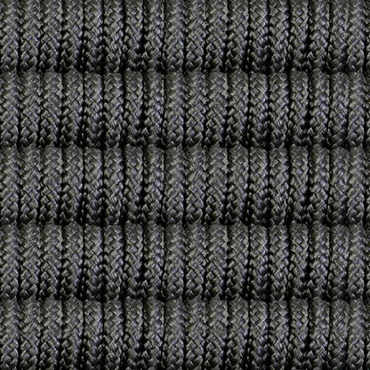 Armen Living - Emory Indoor Outdoor Garden Stool End Table in Charcoal Rope and Grey Stone - 840254336001 veiw 4