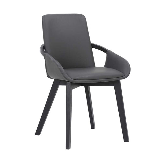 Armen Living - Greisen Modern Gray Wood Dining Room Chair - LCGRCHGR veiw 1