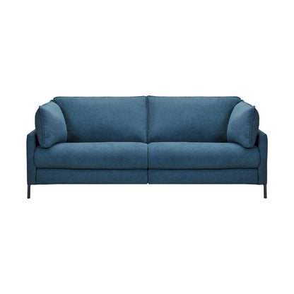 Armen Living - Juliett 80in Modern Blue Fabric Power Reclining Sofa - LCJU3LBLU veiw 1