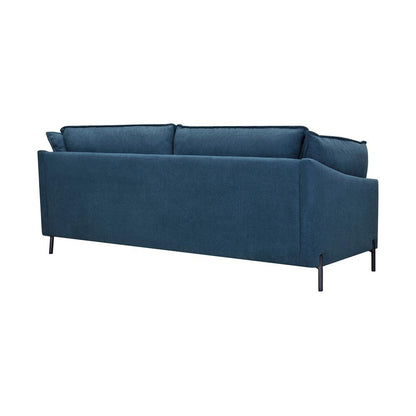 Armen Living - Juliett 80in Modern Blue Fabric Power Reclining Sofa - LCJU3LBLU veiw 3