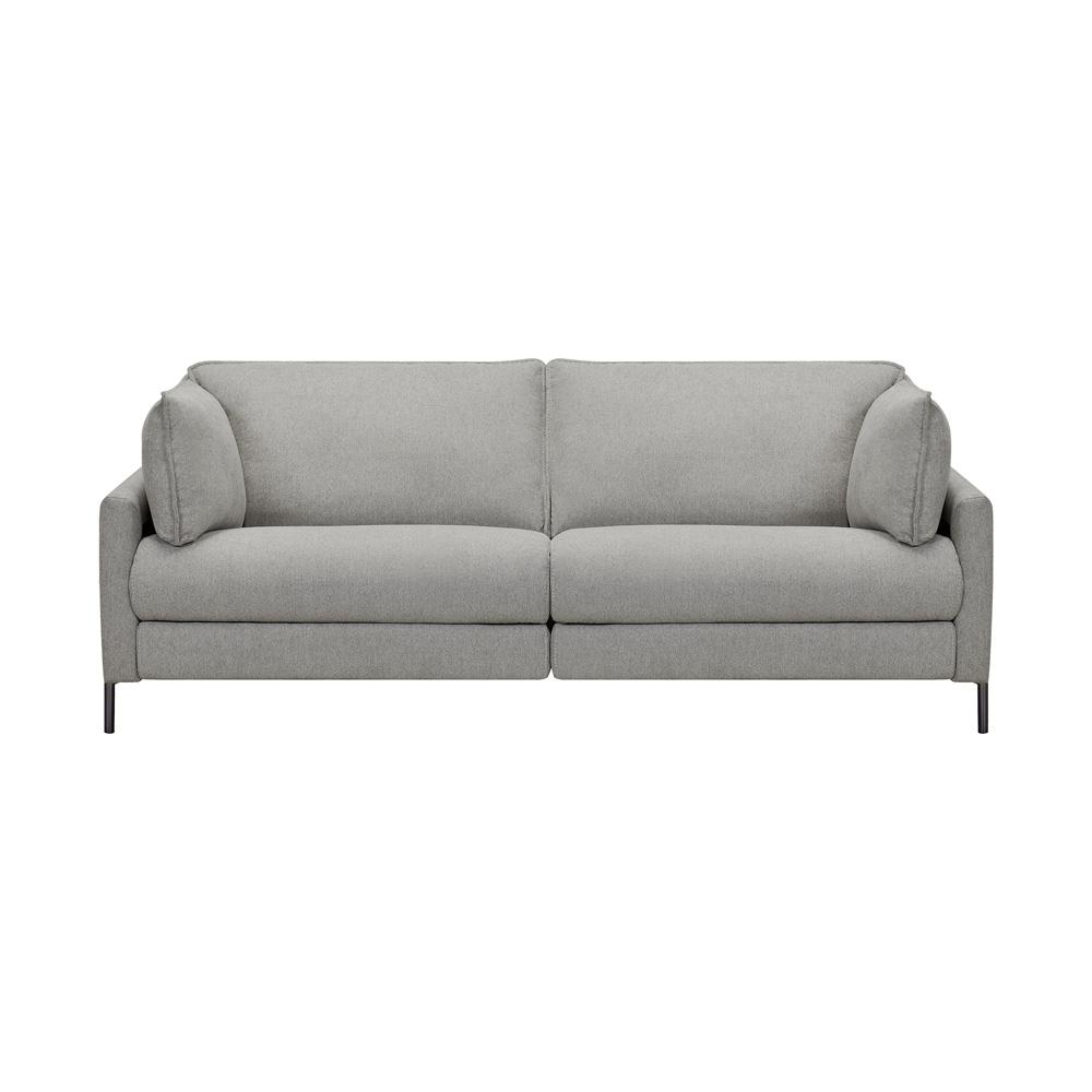 Armen Living - Juliett 80in Modern Gray Fabric Power Reclining Sofa - LCJU3GREY veiw 1