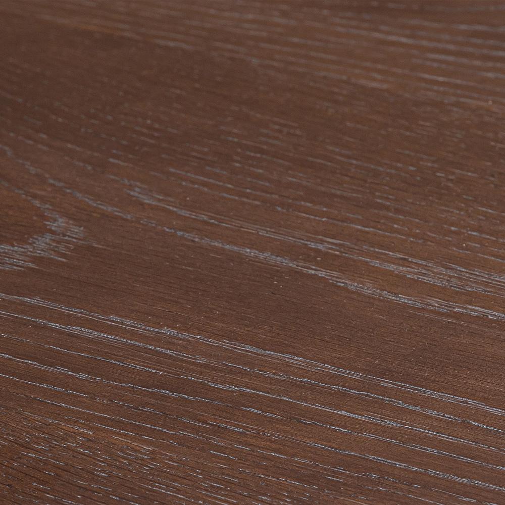 Armen Living - Melody Round Coffee Table in Concrete and Brown Brushed Oak - LCMFCOCCBR veiw 4