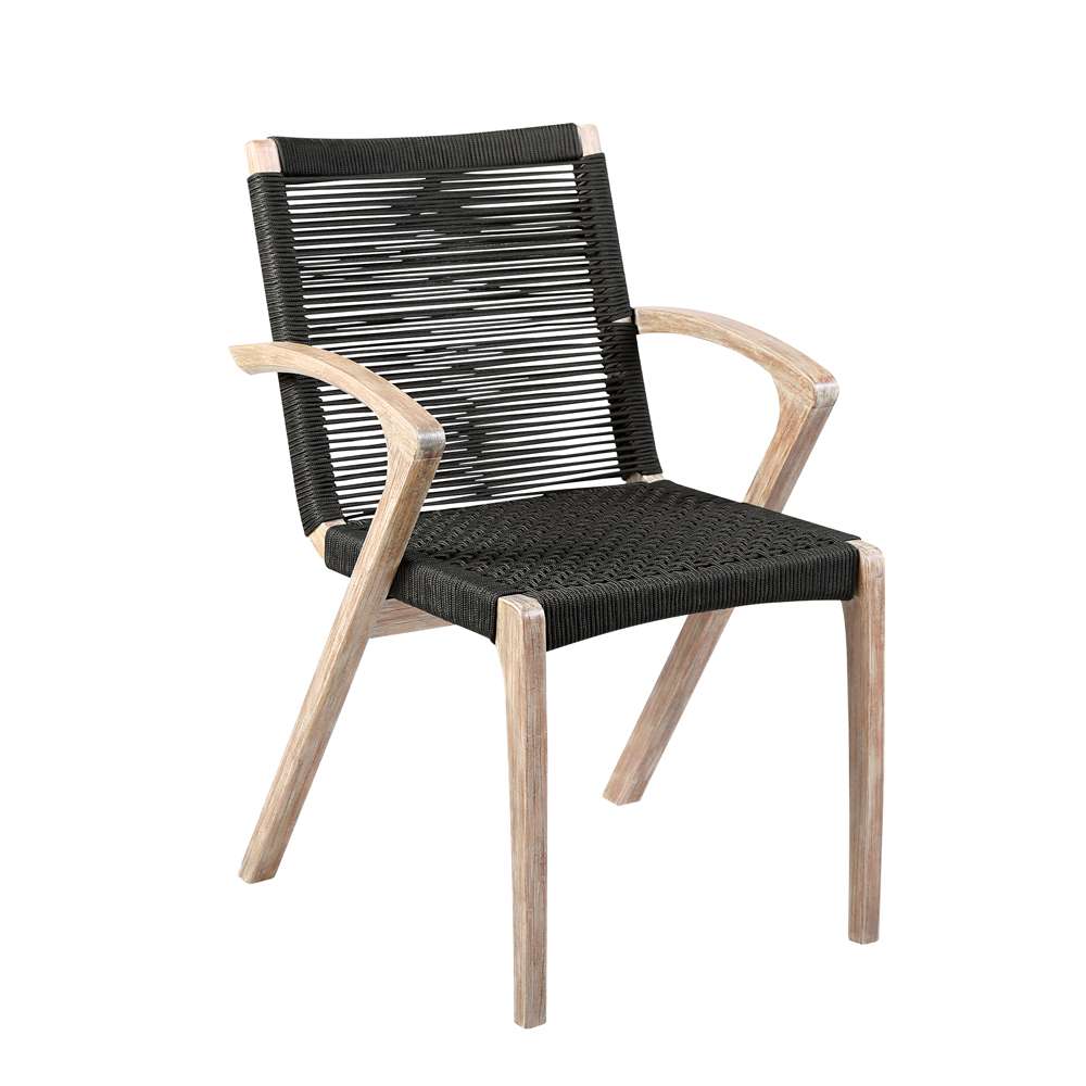 Armen Living Nabila Outdoor Dining Chairs (Set of 2) - Thumbnail 4