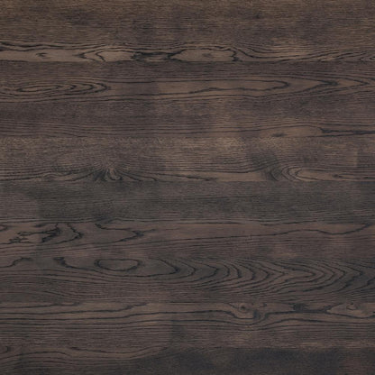 Armen Living - Nevada Rustic Oak Wood Trestle Base Dining Table In Dark Brown - LCNVDISMK veiw 5