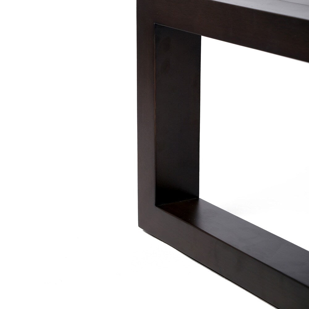 Armen Living - Paradise Outdoor Dark Eucalyptus Wood Coffee Table - LCPRCODK veiw 4
