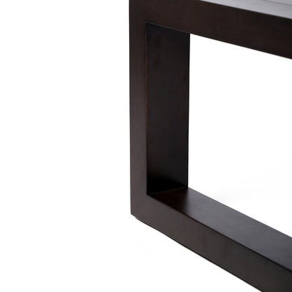 Armen Living - Paradise Outdoor Dark Eucalyptus Wood Coffee Table - LCPRCODK veiw 4