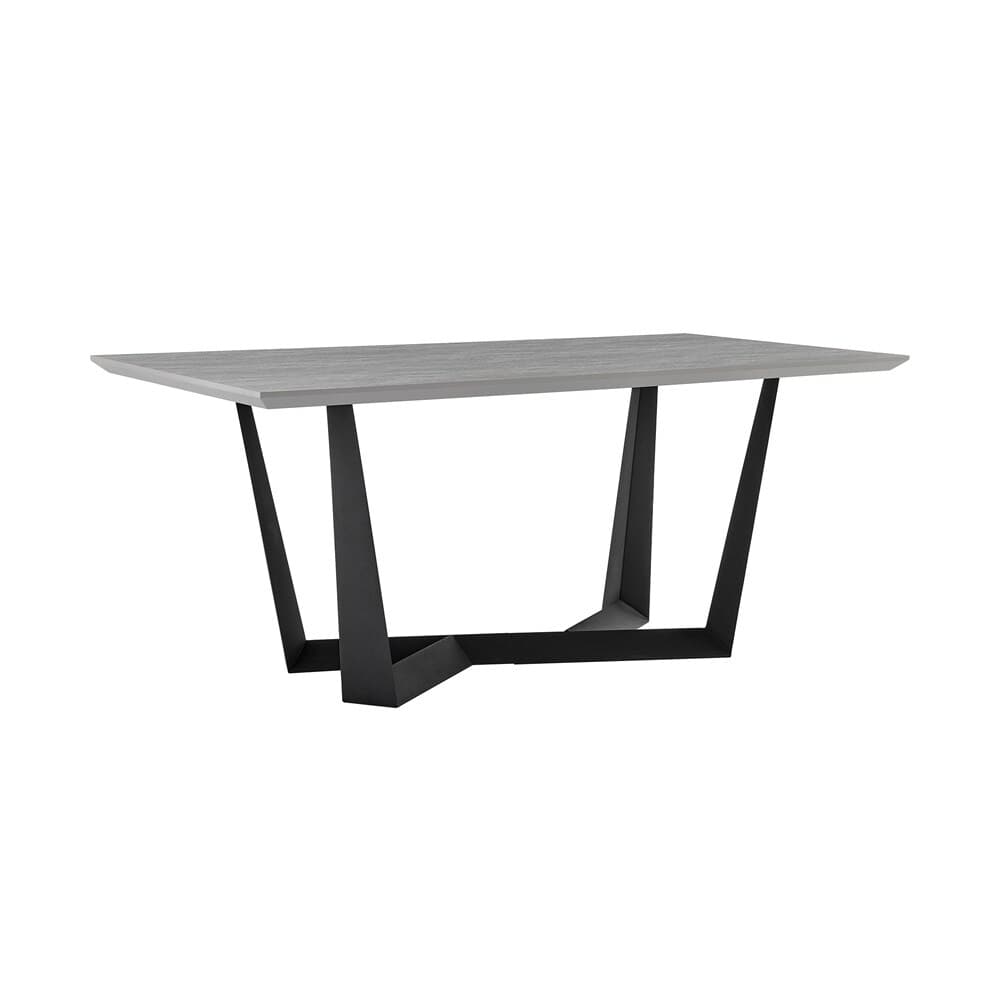 Armen Living - Radford and Blue Lexi 7 Piece Modern Rectangular Dining Set - SETRFDI7LEBLU veiw 5