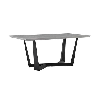 Armen Living - Radford and Blue Lexi 7 Piece Modern Rectangular Dining Set - SETRFDI7LEBLU veiw 5