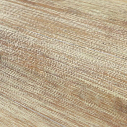 Armen Living - Sachi Outdoor Light Eucalyptus Wood and Concrete Round Dining Table - 840254333369 veiw 4