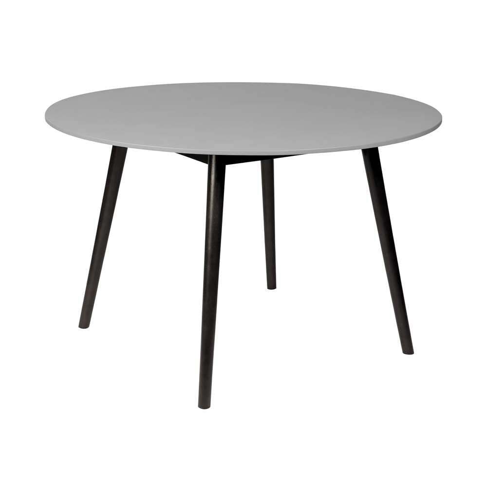 Armen Living - Sydney Outdoor Patio Round Dining Table in Dark Eucalyptus and Grey Stone - 840254335974 veiw 1