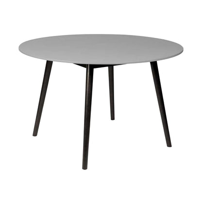 Armen Living - Sydney Outdoor Patio Round Dining Table in Dark Eucalyptus and Grey Stone - 840254335974 veiw 1