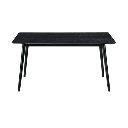 Armen Living - Westmont 59in Rectangular Dining Table in Black Wood - LCWEDIBL veiw 2
